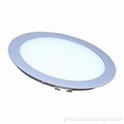 High bright 18W 1,300lm LED round panel light
